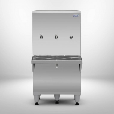 BEBEDOURO REFRIGERADO PARA ÁGUA 100 LITROS INOX - FRISBEL