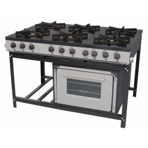 FOGÃO BRAVO 6 QUEIMADORES COM FORNO
