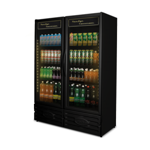Expositor Refrigerado Vertical 2 Portas - 850l - Conservex