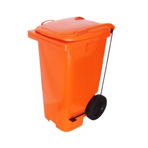 C240p - CONTENTOR PLÁSTICO 240L COM PEDAL