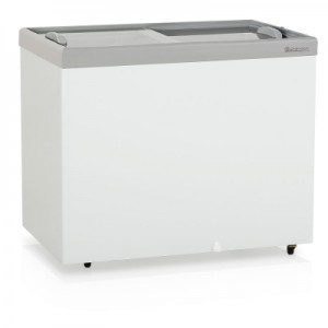 Freezer Conservador Horizontal Tampa de Vidro GHDE-310- Dupla Ação- Gelopar