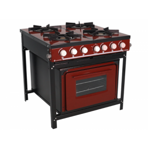 Fogão Bravo 4 Bocas com Forno Venâncio