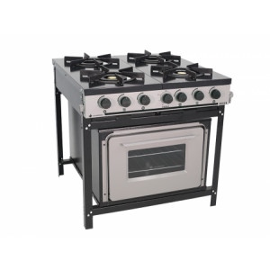 FOGÃO BRAVO 4 QUEIMADORES COM FORNO